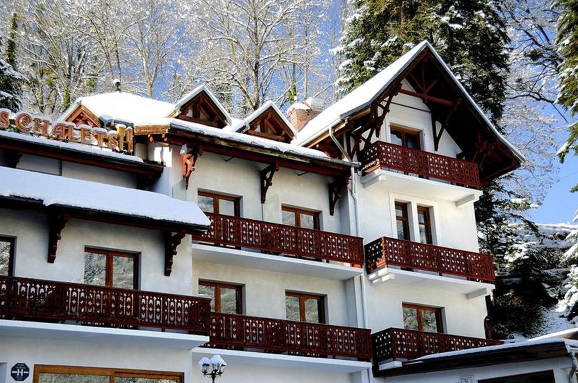 Hotel Les Chalets บรีดเดอ-เล-แบ็ง ภายนอก รูปภาพ